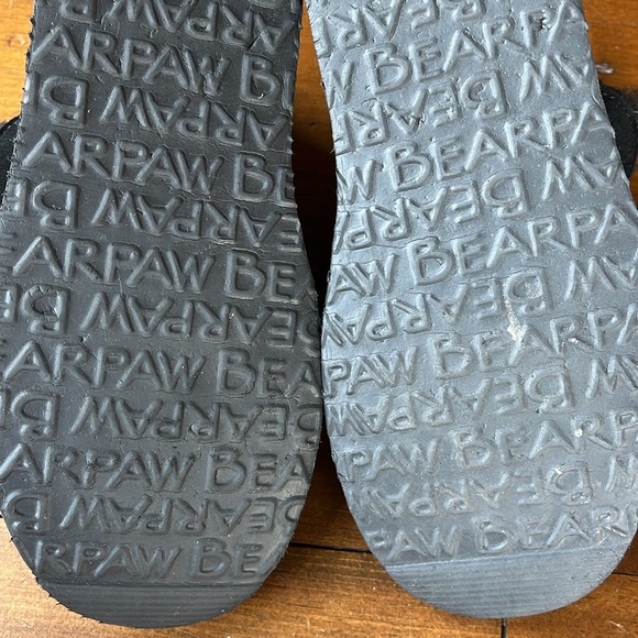 Bear Paw Black Booties Sz 9 - Picture 8 of 14